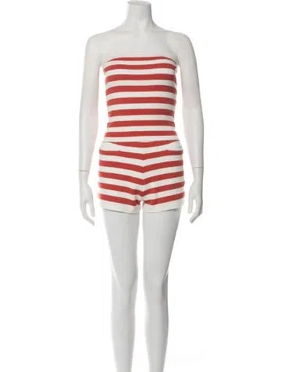 Pre-owned Posse Striped Set In Multicolor