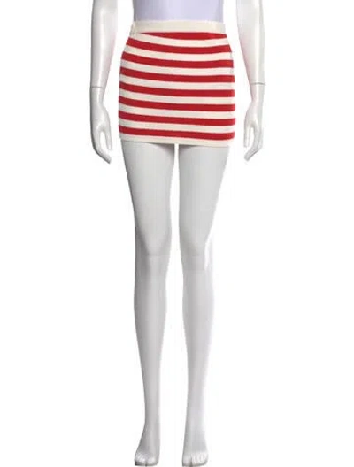 Pre-owned Posse Striped Skirt