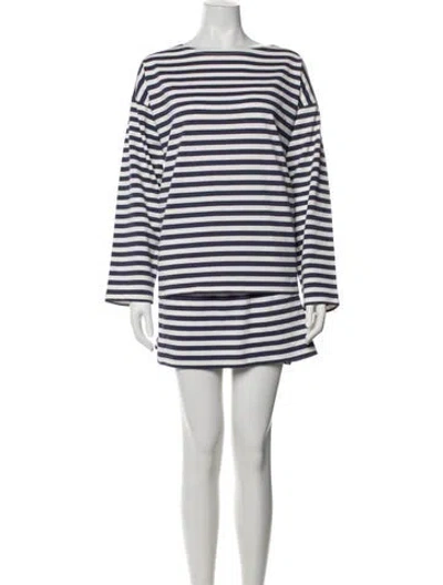 Pre-owned Posse Striped Skirt Set W/ Tags In Multicolor