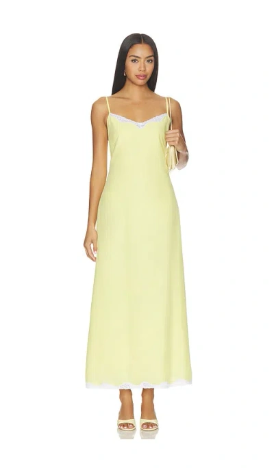 Posse Tabitha Slip Dress In Passion Fruit