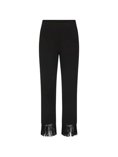 Posse Tassel Trousers In Black