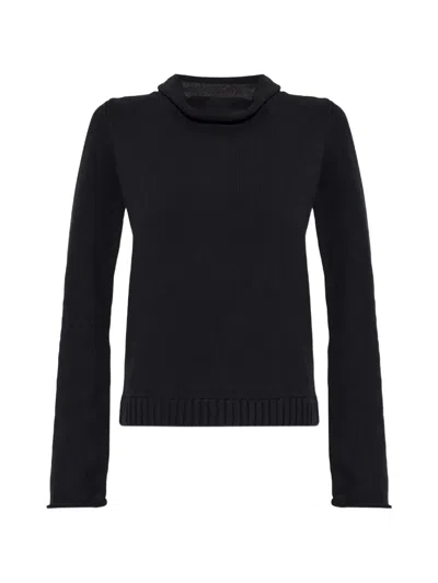 Posse Teo Turtleneck Sweater In Black