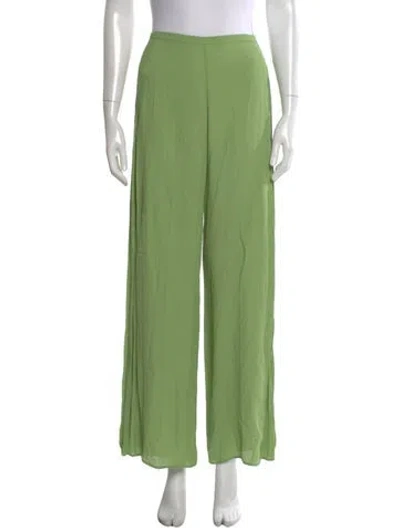 Pre-owned Posse Wide Leg Pants W/ Tags In Green