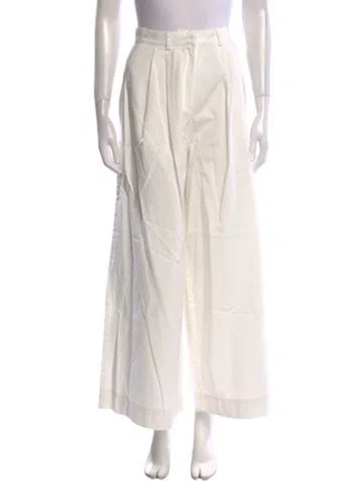 Pre-owned Posse Wide Leg Pants W/ Tags In Neutral