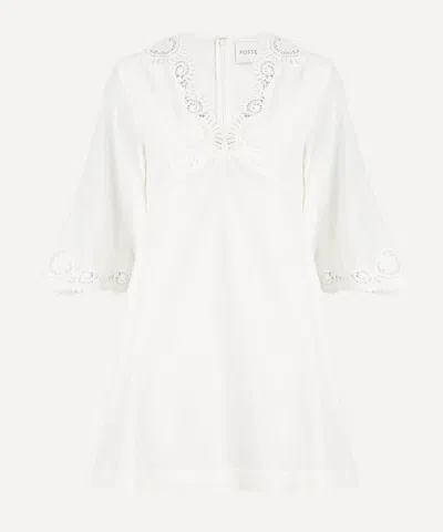 Posse Women's Darya Silk-blend Kaftan In Cream