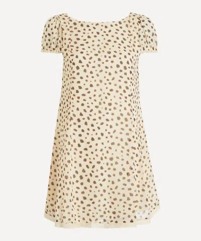Posse Women'size S Priscilla Cheetah Mini Dress