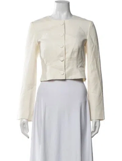 Pre-owned Posse Wool Jacket In Neutrals