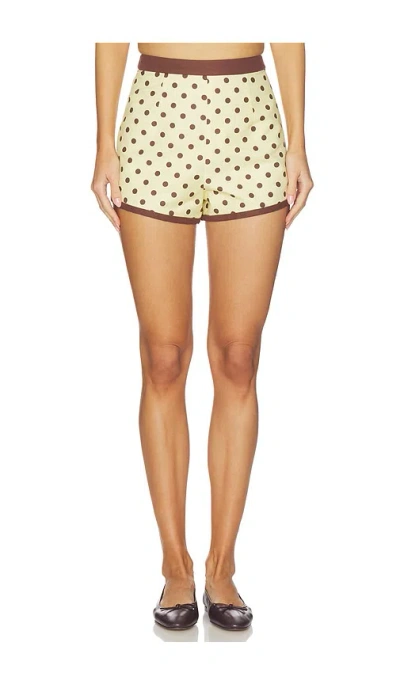 Posse X Revolve Arden Short In Yellow