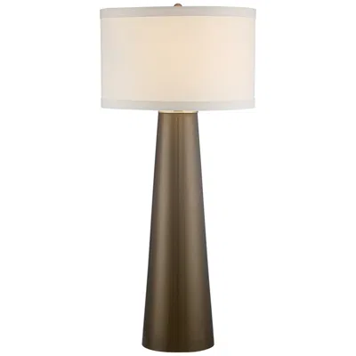 Possini Euro Design Karen 36" High Dark Gold Tall Glass Table Lamp
