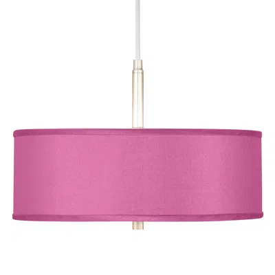 Possini Euro Design Possini Euro 16" Wide Pink Orchid Modern Pendant Chandelier