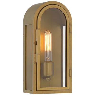 Possini Euro Design Possini Euro Alys 13" High Aged Brass Wall Sconce