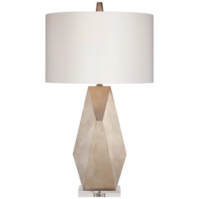 Possini Euro Design Possini Euro Alysha 32 1/2"h Champagne Gold Geometric Table Lamp