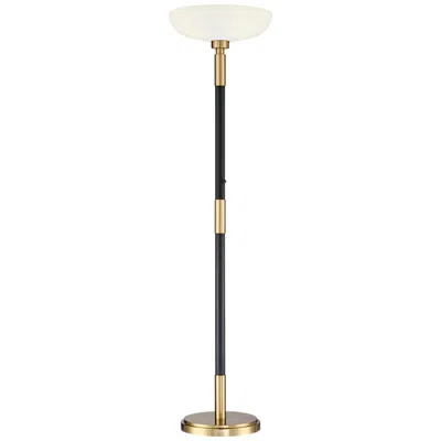 Possini Euro Design Possini Euro Ashanti 72 1/4" Modern Light Blaster Torchiere Floor Lamp In Multi