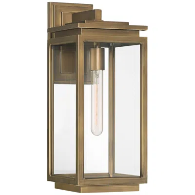 Possini Euro Design Possini Euro Atkins 18" High Die Cast Brass Outdoor Light In Brown