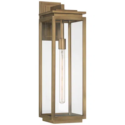 Possini Euro Design Possini Euro Atkins 24" High Die Cast Brass Outdoor Wall Light