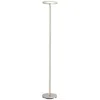 Possini Euro Design Possini Euro Aventura 71 1/2" High Satin Nickel Led Torch Floor Lamp