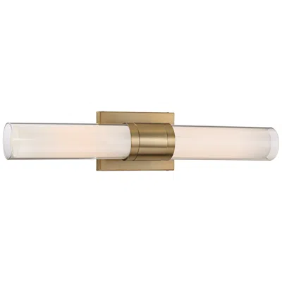 Possini Euro Design Possini Euro Brianna 23 1/2" Wide Brass 2-light Bath Light