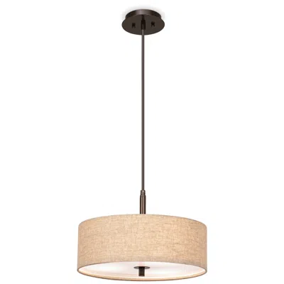 Possini Euro Design Possini Euro Calhoun 16" Wide Beige Cream Drum Pendant Light