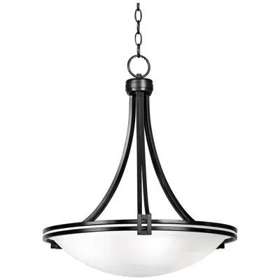 Possini Euro Design Possini Euro Deco 21 1/2" Wide Bronze 3-light Pendant