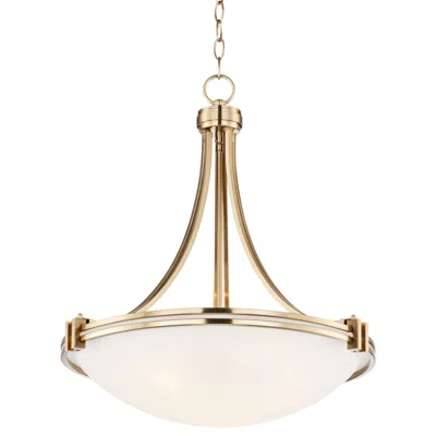 Possini Euro Design Possini Euro Deco 24 1/4" Wide Warm Brass Pendant Light