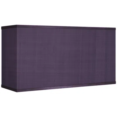 Possini Euro Design Possini Euro Eggplant Purple Rectangular Shade 8/17x8/17x10 (spider)