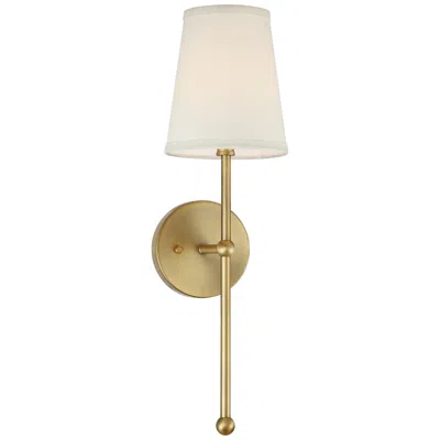 Possini Euro Design Possini Euro Elena 21" High Warm Brass Wall Sconce