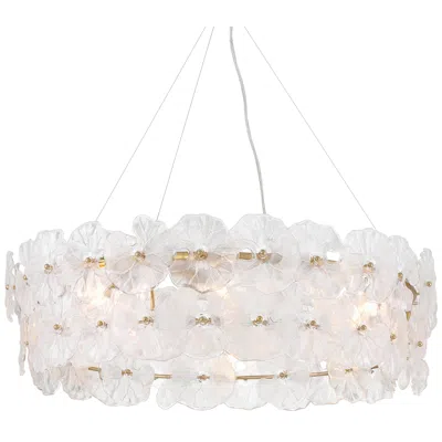 Possini Euro Design Possini Euro Filoli 34 1/2" Wide Satin Bronze 8-light Ring Pendant