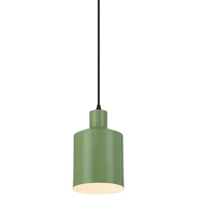 Possini Euro Design Possini Euro Gotch 6 1/4" Wide Green Mini Pendant Light