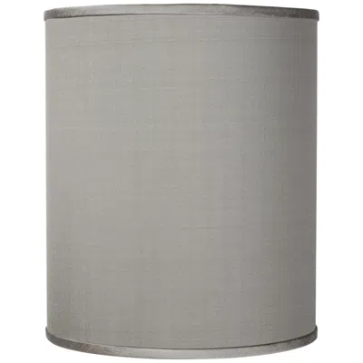 Possini Euro Design Possini Euro Handcrafted Gray Drum Lamp Shade 10x10x12 (spider)