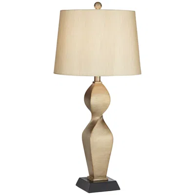 Possini Euro Design Possini Euro Helen 30" Modern Gold Twist Sculpture Table Lamp