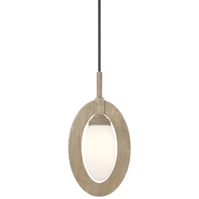 Possini Euro Design Possini Euro Humberto 11"w Wood Mini Pendant