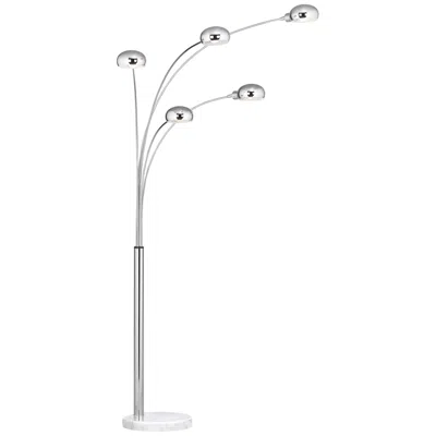 Possini Euro Design Possini Euro Infini 78" Chrome Arc Floor Lamp With Smart Socket