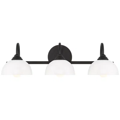 Possini Euro Design Possini Euro Ingrid 22 1/2" Wide Black 3-light Bath Light