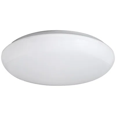 Possini Euro Design Possini Euro Levine White 14" Wide Led Flushmount Ceiling Light