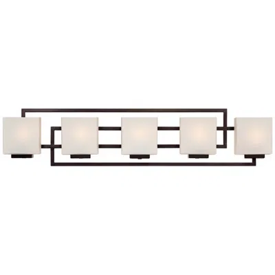 Possini Euro Design Possini Euro Lighting On The Square 37" Wide Bronze Bath Wall Light
