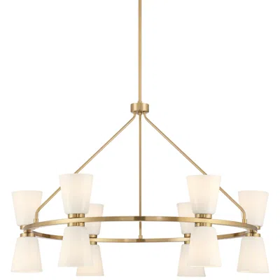 Possini Euro Design Possini Euro Lizzie 36" Wide Gold 12-light Chandelier