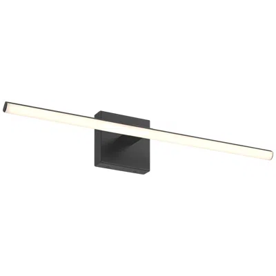Possini Euro Design Possini Euro Lula 24" Wide Black Led Bath Light