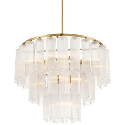 Possini Euro Design Possini Euro Marcie 31" Wide Soft Gold 3-tier Chandelier