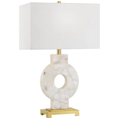 Possini Euro Design Possini Euro Mavi 25 1/2" Modern Alabaster Marble Stone Table Lamp