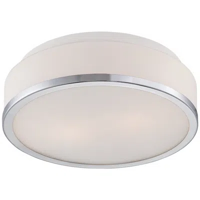 Possini Euro Design Possini Euro Mavis 10 1/4" Wide Opal Glass Ceiling Light