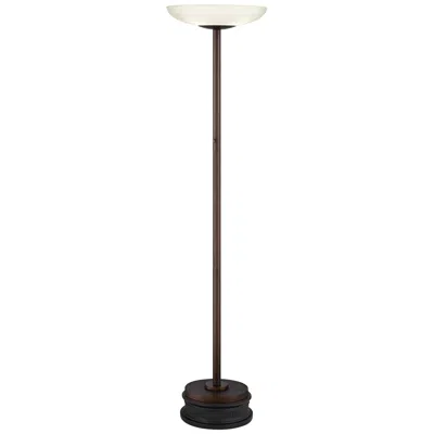 Possini Euro Design Possini Euro Meridian Light Blaster 4-light Torchiere Lamp With Riser
