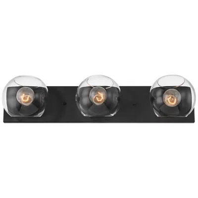 Possini Euro Design Possini Euro Michaelis 26" Wide Black 3-light Bath Light