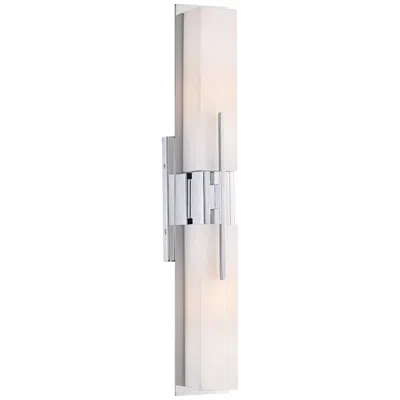 Possini Euro Design Possini Euro Midtown 23 1/2" High Chrome Bath Light