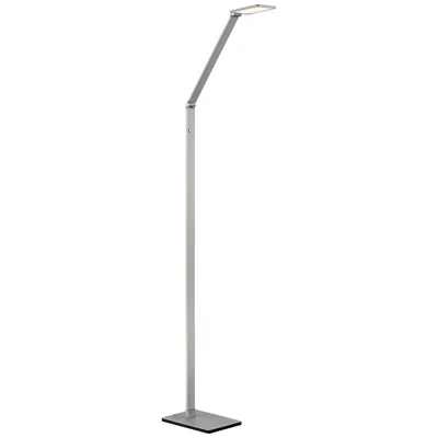 Possini Euro Design Possini Euro Royce Adjustable Arm Aluminum Led Task Floor Lamp