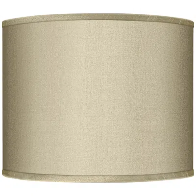Possini Euro Design Possini Euro Sesame Faux Silk Drum Lamp Shade 14x14x11 (spider)