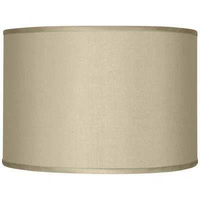 Possini Euro Design Possini Euro Sesame Faux Silk Drum Shade 12x12x8.5 (spider)