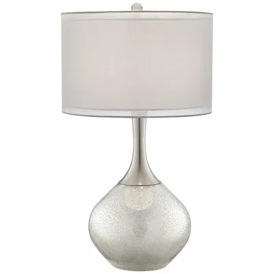 Possini Euro Design Possini Euro Swift 30 1/2" Modern Mercury Glass Lamp With Usb Dimmer