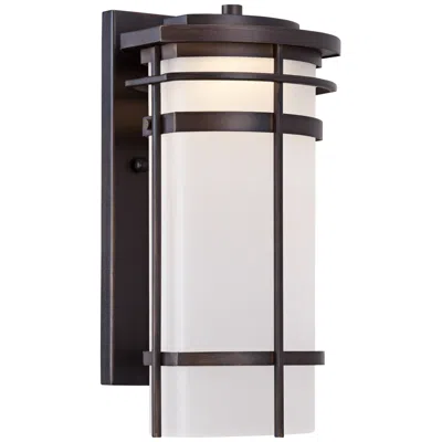 Possini Euro Design Possini Euro Theola 12 3/4" High Bronze Outdoor Led Wall Light