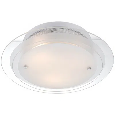 Possini Euro Design Possini Euro Trieste 15 3/4" Wide 2-tier Glass Ceiling Light