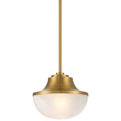 Possini Euro Design Possini Euro Zachary 11" Wide Warm Gold Mini Pendant Light